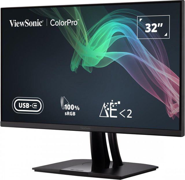 Viewsonic VP3256-4K LED-Monitor 32 Zoll 4K Ultra HD IPS Display Schwarz - Bild 1