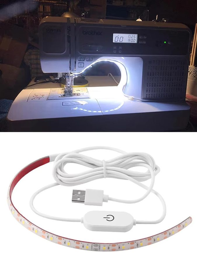 MERRYLE USB Touch LED Streifen Licht SMD 2835 in Weiß für Schrank- und Küchenbeleuchtung mit 5 V - Bild 4