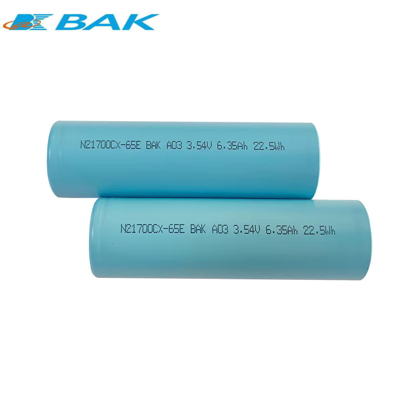 BAK 65E wiederaufladbare Lithium-Batterie mit 6500 mAh und 3,5 V in Blau - Bild 2