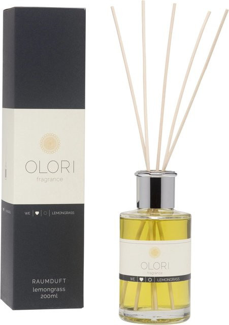 Olori Raumduft Lemongrass Reed Diffuser, frisch und fruchtig, 200 ml - Bild 1