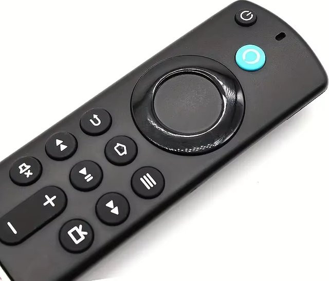 Kabellose Sprachersatz-Fernbedienung L5B83G Bluetooth Controller in Schwarz passend für 2./3./4K Generation Streaming TV Stick - Bild 1