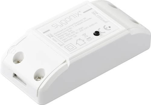 Sygonix Wi-Fi Schalter 1-Kanal in Weiß mit einer Schaltleistung von max. 2300W - Bild 1