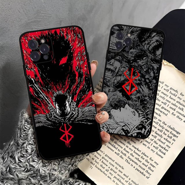 Anime Berserker Guts Handyhülle für iPhone 11 bis iPhone 17 Pro Max Plus von moetch - Bild 1