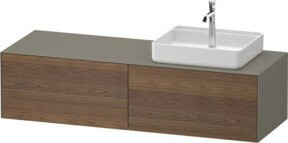 Duravit Waschtischunterschrank White Tulip in White, B/T: 160 x 55 cm - Bild 1