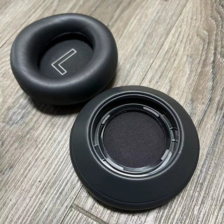 Bang & Olufsen Original-Ersatz-Ohrpolster aus echtem Schaffell für Beoplay Portal Kopfhörer in Schwarz oder Weiß - Bild 2