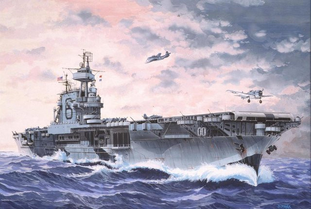 Revell USS Enterprise CV-6 Model Set, 1:1200 - Bild 5