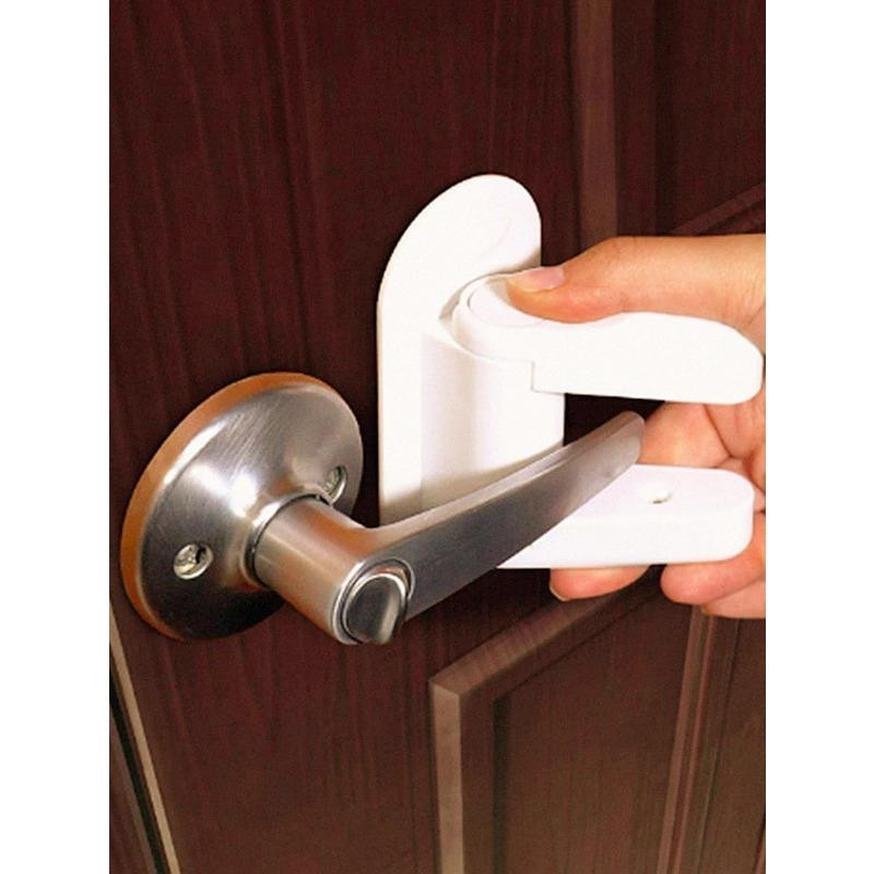Türstopper Klemme mit Anti-Lock-Schnalle in Weiß für den Hausgebrauch - Bild 4