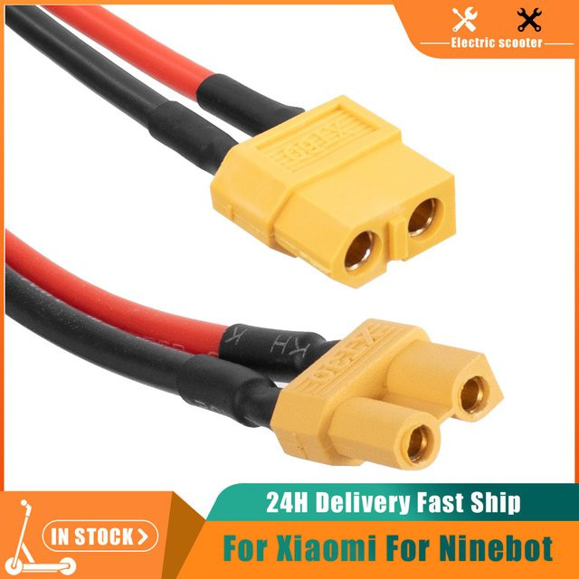 XT30 XT60 Verbindungskabel für Xiaomi M365 und Ninebot Pro Elektroroller zur Verbindung von externen Akkus oder Akku-Controllern - Bild 1