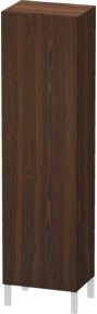 Duravit L-Cube Hochschrank Nussbaum gebürstet, B/T/H: 50 x 36,3 x 176 cm - Bild 1