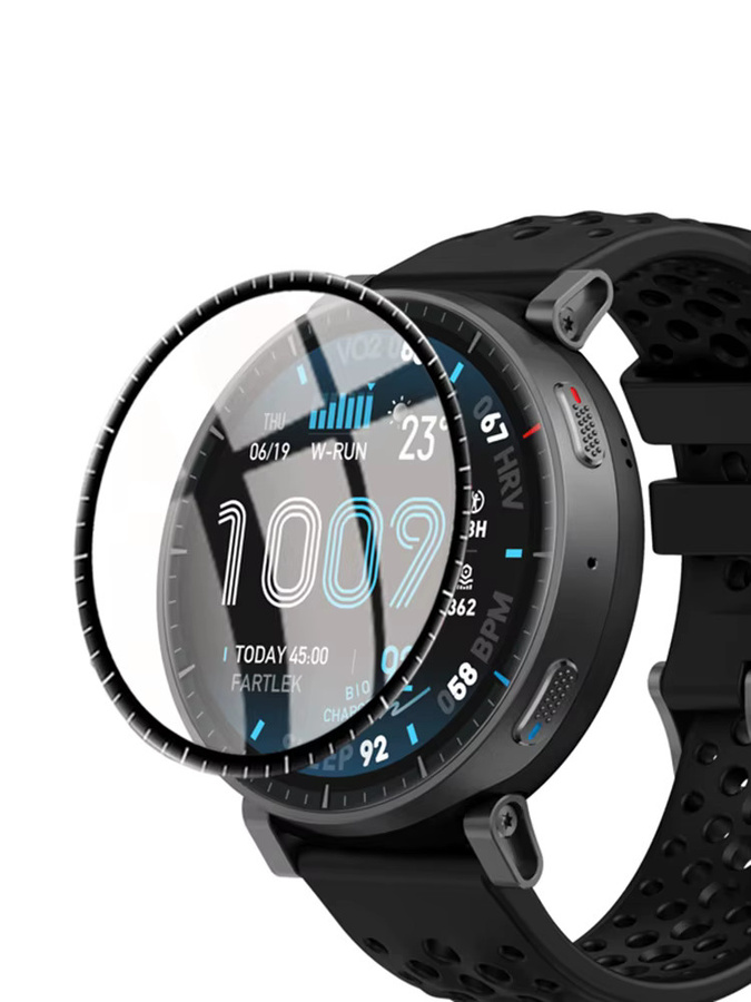 Huami Amazfit Active Max Schutzfolie, transparent, Unisex - Bild 6