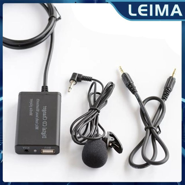 Bluetooth AUX Adapter für Honda Accord Civic CRV Odyssey Ridgeline Pilot S2000 Jazz in Schwarz - Bild 1
