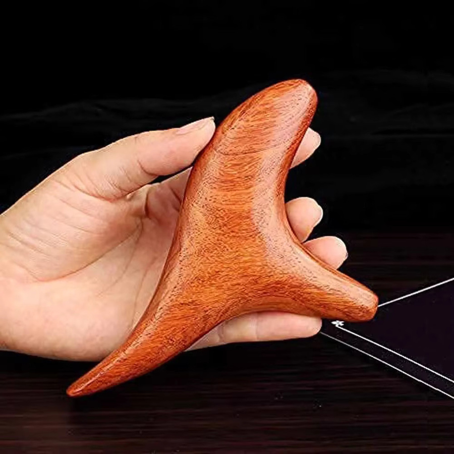 EGASSAM Holz-Gua-Sha-Massagewerkzeug, Körper, Unisex - Bild 4