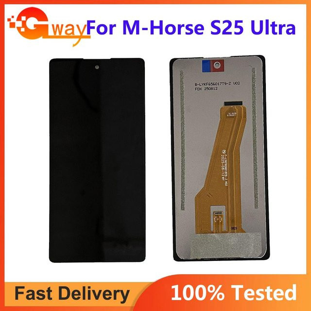 M Horse S25 Ultra LCD-Bildschirm und Digitizer Baugruppe in Schwarz - Bild 1
