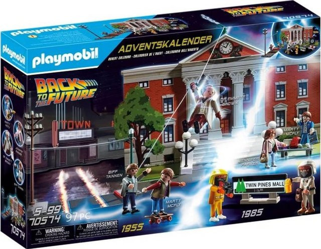Playmobil Back to the Future Adventskalender, Fahrzeuge - Bild 1