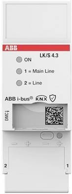 ABB Linienkoppler LK/S 4.3 2CDG110310R0011 in Weiß - Bild 1