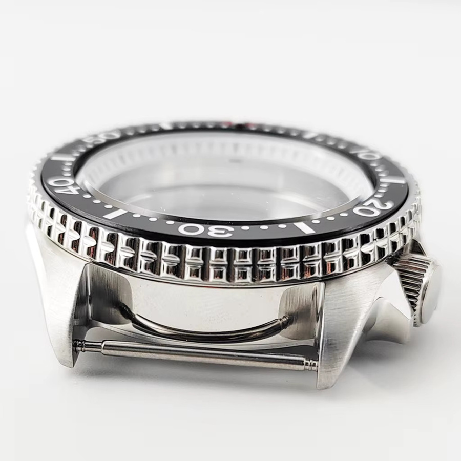 miuksi Uhrengehäuse Keramik, 42 mm, 316L Edelstahl, Saphirglas, Unisex - Bild 2
