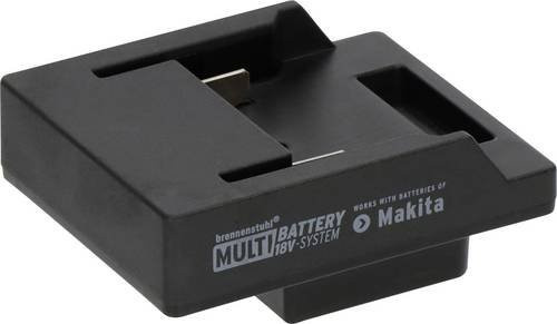 Brennenstuhl Adapter für Makita Multi Battery LED Baustrahler in Schwarz - Bild 1