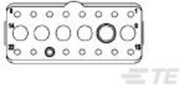 TE Connectivity 1738154-1 Steckverbinder - Bild 1