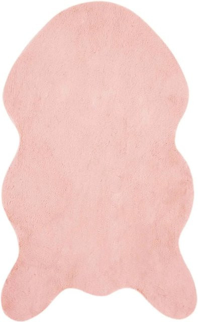 vidaXL Kunstfellteppich Olite in Rosa, rutschfest, Polyester, B/T: 50 x 80 cm - Bild 1