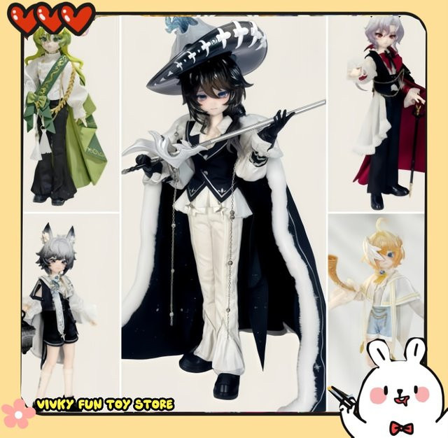 Come4free Niyru Loi Serie 1/8 Bjd Actionfigur, Kunststoff, Bunt / Mehrfarbig - Bild 1