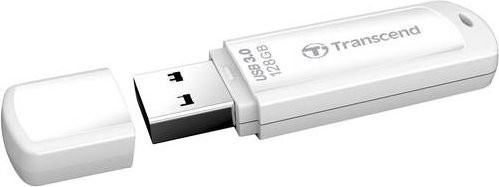 Transcend JetFlash 730 USB-Stick 128 GB Weiß USB 3.2 Gen 1 - Bild 1
