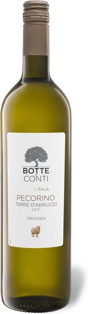 Botte del Conti Pecorino Terre d'Abruzzo IGT Weißwein trocken 2025 0,75 l - Bild 1