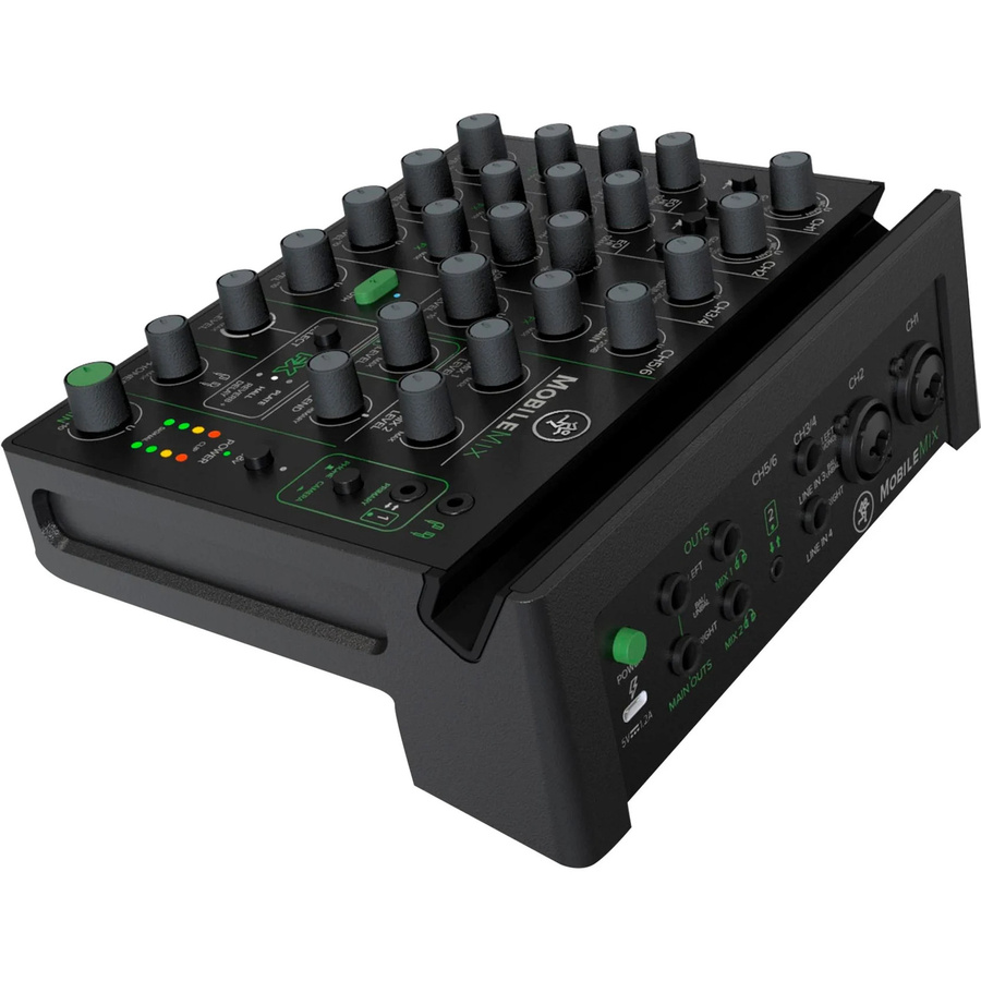 Mackie MobileMix Mischpult in Schwarz mit Bluetooth und USB-C - Bild 1