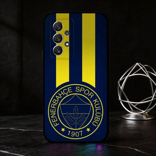T-Truthahn Fenerbahce-E Handyhülle für Samsung Galaxy S25, S24, S23, S22, S21, S20, Note und Lite Modelle in Schwarz - Bild 1