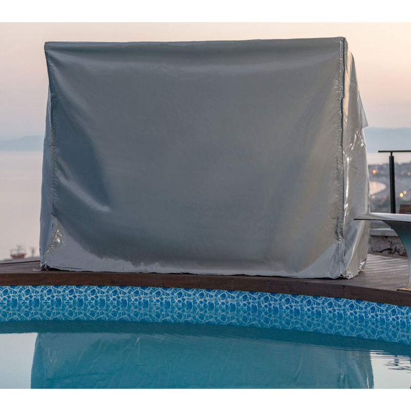 Westmann Abdeckung für Hollywoodschaukel Sia 2400, Viva 2400 und Nova 2400, grau, wasserabweisend, B: 240 cm, H: 144 cm - Bild 4