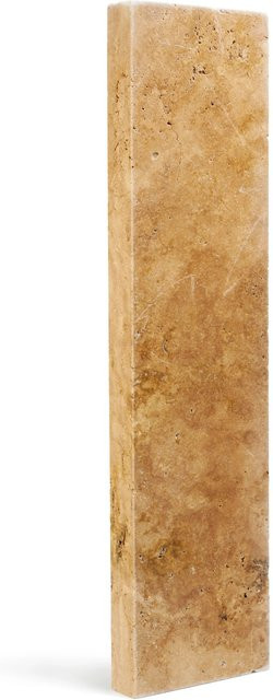 Eurostone Palisade Travertin Noce in Beige, gesägt und getrommelt, H x B x T: 100 x 6 x 20 cm - Bild 1
