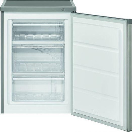 GS 2186 Tischgefrierschrank in Edelstahloptik, Farbe: Silber