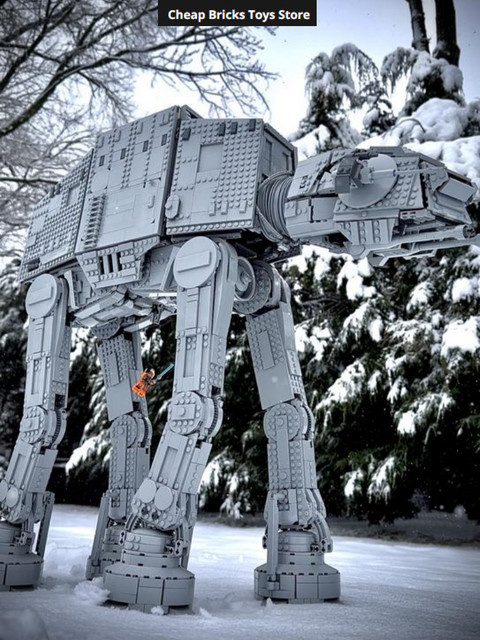 Potdemiel Imperial Walker, Bausteine, 6.782 Teile, Militärfahrzeug-Modell - Bild 1