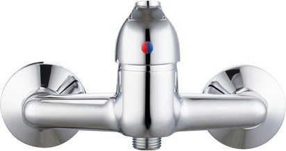 GO/ON! Einhebelmischer Armatur für die Dusche in Silber - Bild 1