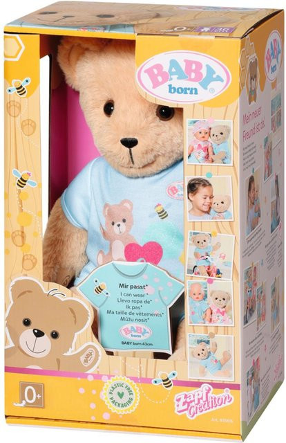 Baby Born Bär blau, Plüsch / Textil, ab 0 Jahren - Bild 1