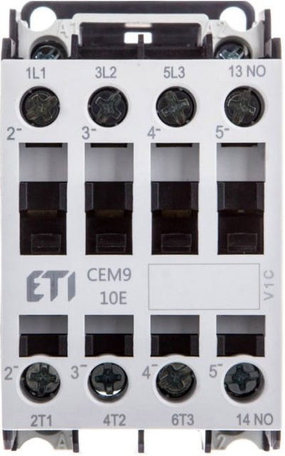 Cem Schütz 9A 3P 230V AC 1S 0Ö Cem9.10-230V-50/60Hz 004642123 in Weiß - Bild 1