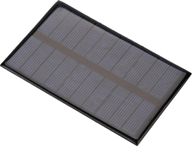 Aneng Mini Tragbares Polykristallines Solar Panel DIY Power Modul Ladegerät, Schwarz, B: 11,0 cm, H: 6,9 cm - Bild 1