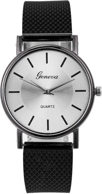 Armbanduhr Quarz, Legierung, Grau, Damen - Bild 1