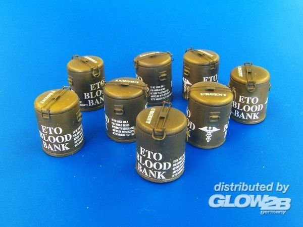 Plusmodel Blood Bank Marmite, Modell, 1:35, Kunststoff, Braun - Bild 1