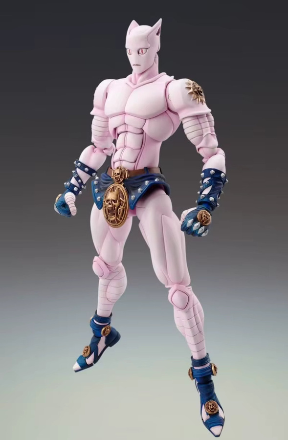 Bandai Jojo's Bizarre Adventure Yoshikage Kira Killer Queen Anime Actionfigur als Desktop Ornament - Bild 2