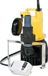 Jung Pumpen Drainageset U 6 Drain ES in Gelb mit 0,75/0,49 kW und 3,3A - Bild 1