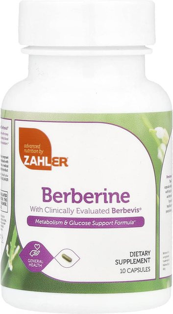 Zahler Berberin, 10 Kapseln - Bild 1