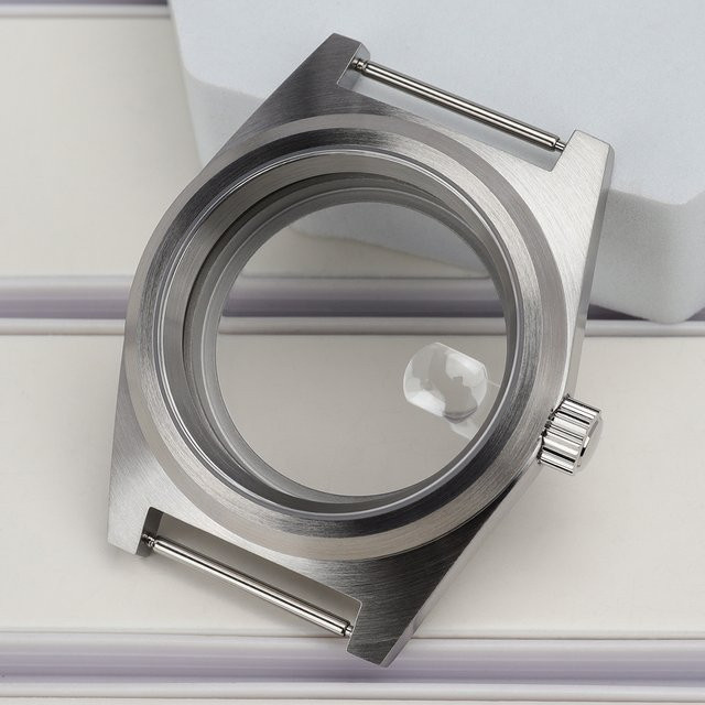 Uhrengehäuse Edelstahl, Silber, Herren, 38 mm - Bild 1