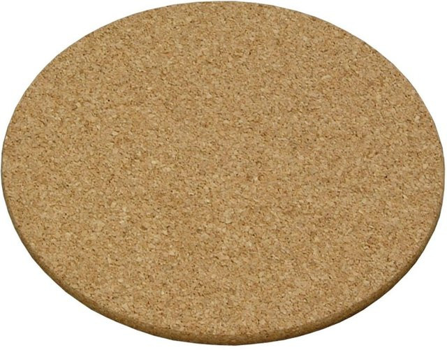 Kesper Untersetzer aus Kork, rund, braun, Durchmesser: 20,0 cm - Bild 1