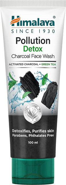 Himalaya Pollution Detox Charcoal Gesichtswaschgel, 100 ml, Fettige Haut - Bild 1