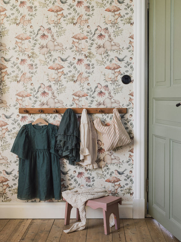 Boråstapeter Wallpaper Minou 7483 Vlies Tapete mit floralem Vintage-Design in Cream/Rose - Bild 3