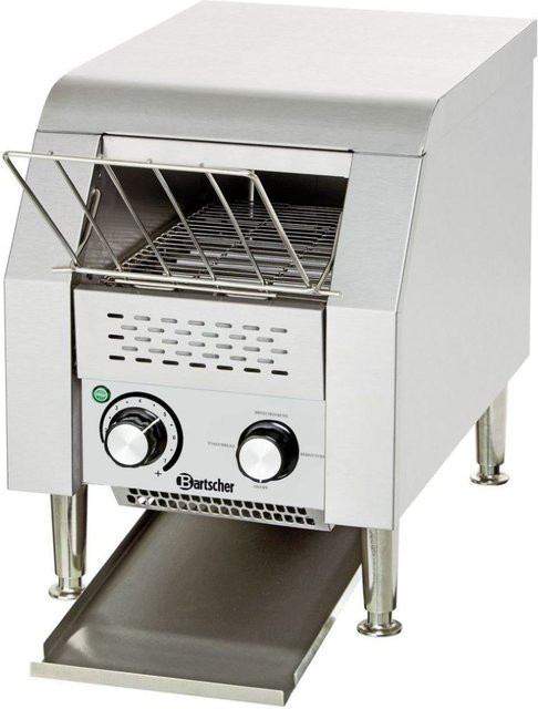 Bartscher Durchlauftoaster Mini in Silber, B/T/H: 28,5 x 42 x 39 cm - Bild 1