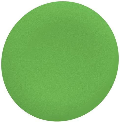 Schneider Electric ZBAF3 Tastenschild grün 10er Pack bündig eingebaut - Bild 1