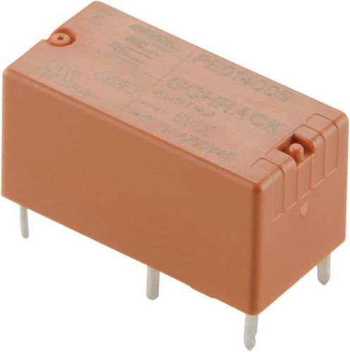TE Connectivity Printrelais PE014024, 24 V/DC, 5A, 1 Wechsler, Orange - Bild 1