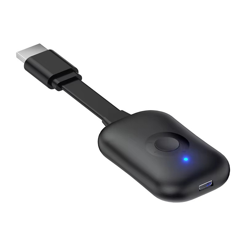 kebidumei 4K UHD TV-Stick HDMI Videoempfänger in Schwarz für kabellose Bildschirmspiegelung mit 2,4G/5G WLAN-Display-Dongle-Adapter für TV und Projektor - Bild 7