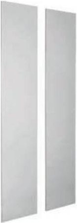 Hager FZ709D Seitenwände aus Stahl in Grau, B: 60 cm, H: 190 cm - Bild 1